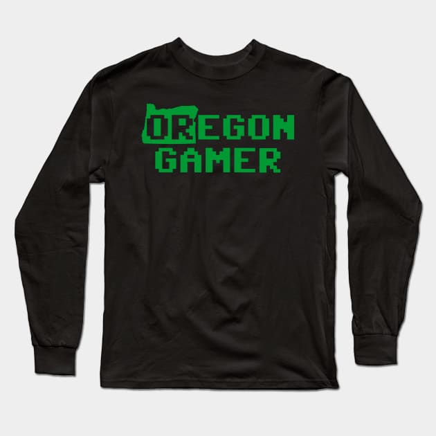 Oregon Gamer Long Sleeve T-Shirt by TaterSkinz